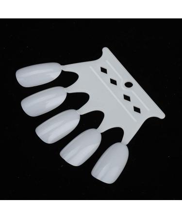 Plastic Nail Art Accessories - 2 Kinds Nail Color Card for Professional Nail Salon | Practice Skills in Natural Colors - Buy Online on GoSupps.com