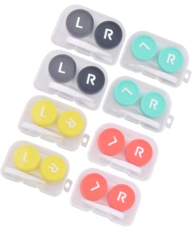 Homsfou 16 StK Contact Lenses & Remover Pistons - Lens Holder & Container Easy Glasses Case for Safe Storage - Buy Online on GoSupps.com