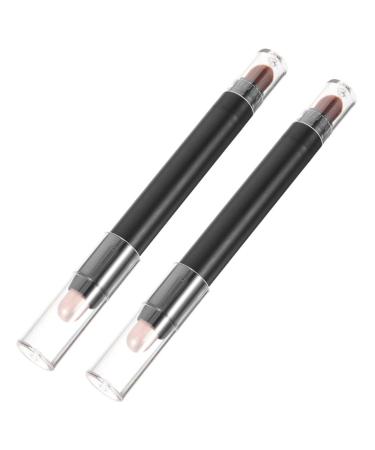 NOLITOY Eye Makeup Brush 2pcs Makeup Brush Eyeshadow Make up Brush Eye Shadow Makeup Eye Shadow Pencil Lasting Makeup Stick