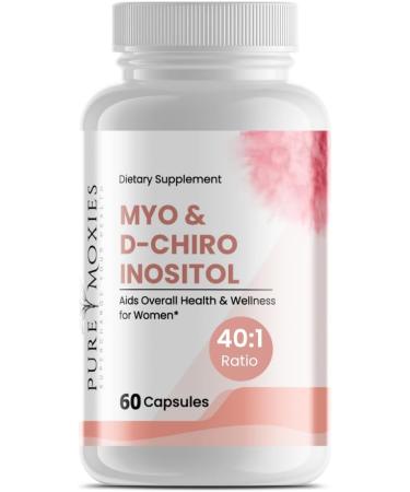 Pure Moxies Myo& D-Chiro-Inositol for Women - 60 Capsules