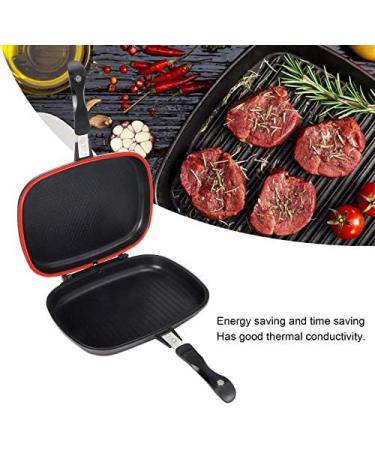 32cm Cast Aluminum Double-Sided Frying Pan | Versatile Barbecue Cooking Tool for Home & Outdoor | Premium Cookware Accessories - Buy Online on GoSupps.com