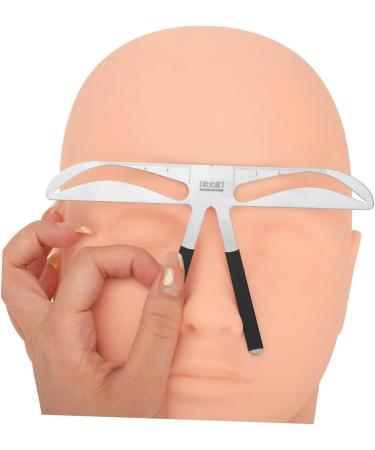 Housoutil 2pcs Embroidery Eyebrow Ruler Accessories Make up Girl 14.5x8.4cmx2pcs Silverx2pcs - Buy Online on GoSupps.com