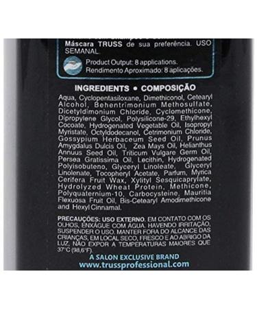 TRUSS Night Spa Serum - Vegan Overnight Hair Treatment with Organic Actives | Moisturizing Anti-Aging Anti-Frizz Formula - 8.45 fl. oz - Buy Online on GoSupps.com