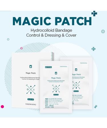 TOSOWOONG SOS Repair CICA Clinic Magic Patch (60 Count) | Hydrocolloid Pimple Patches - Buy Online on GoSupps.com