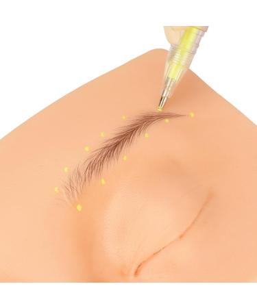 DECHOUS Crayon Sourcils pour Tatouage 1mm Mine Fine Jaune Outil de Cartographie Precise Maquilleuse Usage Professionnel Peau - Buy Online on GoSupps.com