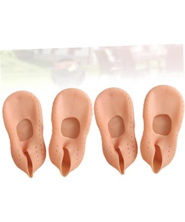 minkissy 2 Pairs High Heel Protectors Moisturizing Socks Silicone Socks Silicone Moisturizing Socks Heel Socks for Cracked Heels Moisturising Gel Socks Foot Socks Insole Heel Cover Elastic - Buy Online on GoSupps.com