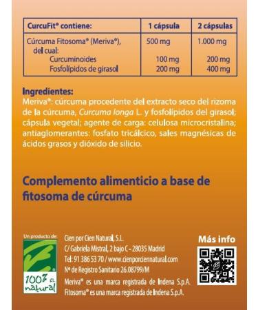 Curcufit Joint flexibility 100 natural 90 cap - Buy Online on GoSupps.com