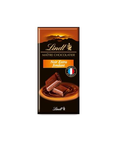 Lindt - Extra Fondant Dark Tablet MAITRE CHOCOLATIER - Dark Chocolate - 110g