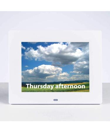 NRS Healthcare Rosebud Reminder Dementia Clock - Memory Support Aid - Buy Online on GoSupps.com