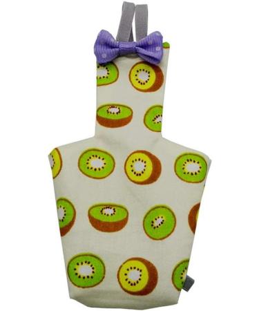 Yushu - Pet Adjustable Diaper Suit Parrot Diaper with Bow Tie Cute Colorful Fruit Floral for Cockatiel Pigeons Pet Birds Parrot Flight Suit Clothes Washable - Buy Online on GoSupps.com