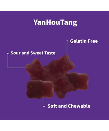 Eilin YHT Melatonin Sleep Gummies 9mg Support for Adults BlackBerry Flavor with L-Theanine and Magnesium 60 Counts - Buy Online on GoSupps.com