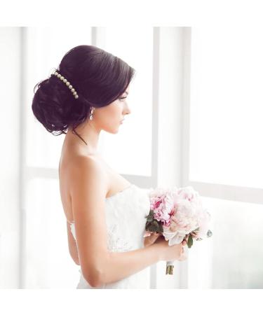 Black Pearl Decorative Hair Combs Set - Perfect for Daily French Twist - Ideal Gift for Girls - Wedding Hair Accessories - Buy Online on GoSupps.com