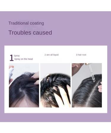 Wdesrgt Electric Hair Oil Applicator Brush - Purple Hair Growth Treatment & Massage Tool for Essential Oils - Buy Online on GoSupps.com