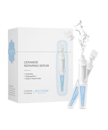 Ceramide Face Serum - Ideal for Dry/Sensitive Skin - 15 Pcs/Box Ampoules | with Vitamin B3 & Carnosine| Soothes Moisturizes and Repair & Improves Skin Barrier