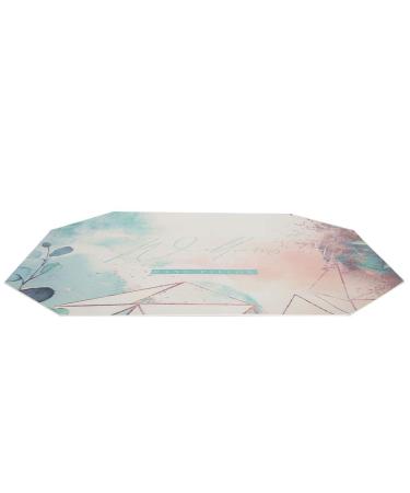 Using Fine Design Manicure Hand Pillow Pad Nail Art Hand Pillow Pad Waterproof Woman for Home(Octagonal graffiti mat)