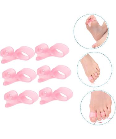 FRCOLOR 12pcs Manicure Tools Set with Thumb Protector, Splint and Spacers for Feet Straightening - Pink 5.6x2cm - Buy Online on GoSupps.com