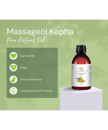 Pagra Natur Ayurveda Massage Oil Kapha - 250ml | Buy Internationally for Balance & Wellness - Buy Online on GoSupps.com