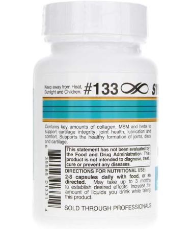 Systemic Formulas JOT Joint/Disc/Cartilage 60 Capsules Bio Nutriment #133. Supports Cartilage Integrity Joint Health Lubrication and Comfort and Healthy Formation of Joints Discs and Cartilage. - Buy Online on GoSupps.com