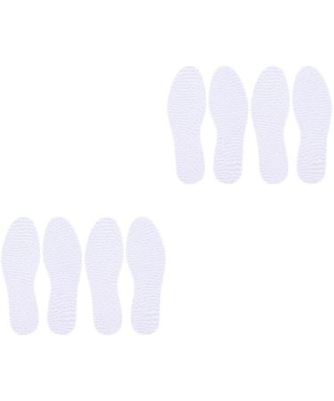 FRCOLOR 4 Pairs Sweat-Absorbing Thin Insole Shoe Pads Sports Supply Supple Shoe Inserts Sports Insoles Portable Shoe Inserts Women Shoe Inserts Fatigue Relief Shoe Inserts Sports Accessory