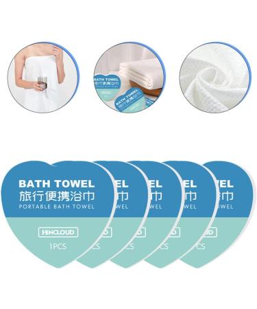 Beaupretty 5pcs Compressed Bath Towels & Makeup Remover Wipes - Travel-Friendly Nonwoven Tissue Tablets - Buy Online on GoSupps.com