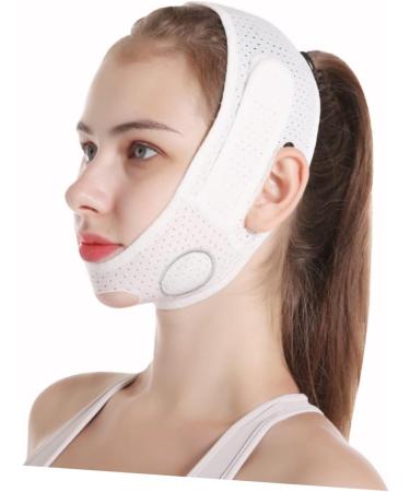 minkissy 1pc V Line Band Chin Lift Strap Cheek V Line Belt Chin up Sleeping Thin Compact White Tool Graphene Printed Sheet Woman - Buy Online on GoSupps.com
