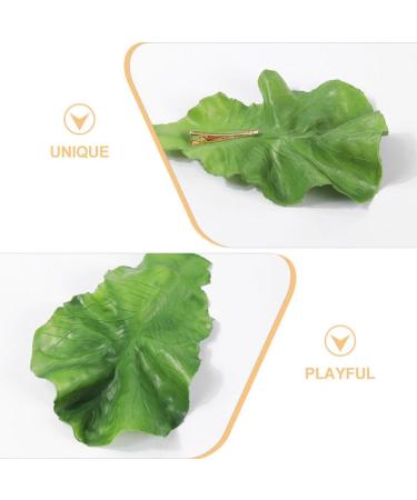 Beaupretty Fake Lettuce Leaves Artificial Vegetables Lettuces Alligator Hair Clip Vegetable Hairpin Hair Clip Cute Hair Accessories Sweet Barrette Creative Party Headdress for Women Girls - Buy Online on GoSupps.com
