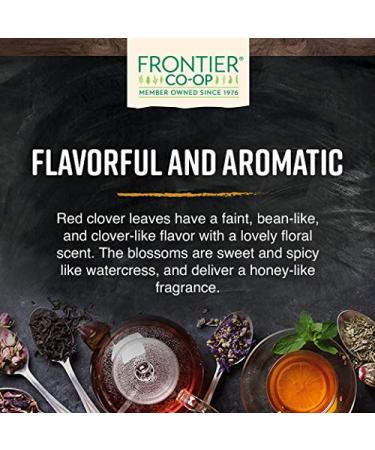 Frontier Co-op Organic Red Clover Blossoms 0.71 oz - Premium Herbal Supplement - Buy Online on GoSupps.com