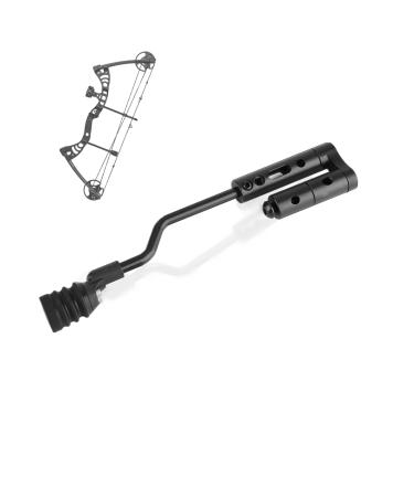 Zerone Compound Bow String Stop,Archery Compound Bow String Stabilizer, String Vibration Balance, Bowstring Stop Suppressor Bracket Mount Stabilizer