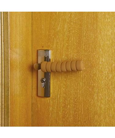 Door Handle Cover Spiral Anti Collision Anti Slip Brown Soft Protective Protectors for Door - Buy Online on GoSupps.com