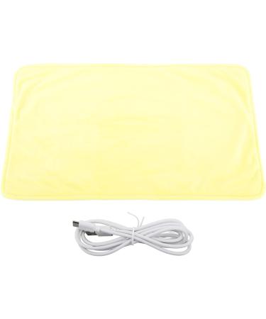 KIMISS Electric Graphic Heating Pad USB Ceiling Blanket for Comfortable Thermal Experience | Progressive Heating Technology | Home Use | Constant Yellow Color - Buy Online on GoSupps.com
