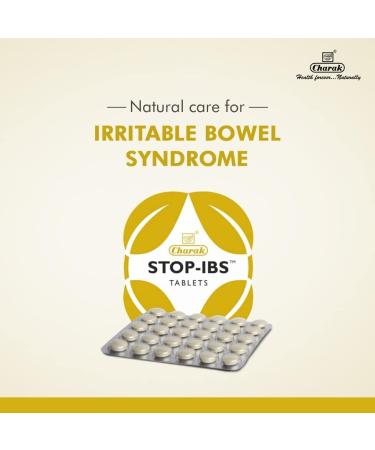 Charak Pharma Stop-IBS Tablet - Relief for Irritable Bowel Syndrome (30 Tablets) - Buy Online on GoSupps.com