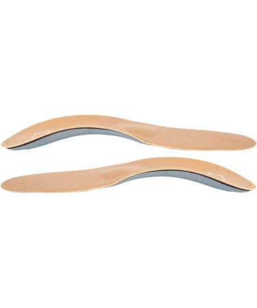 Breathable Leather Insoles | Orthopedic EVA Shoe Inserts for Men & Women - Comfort for Tired Feet (Size 39/40) - Buy Online on GoSupps.com