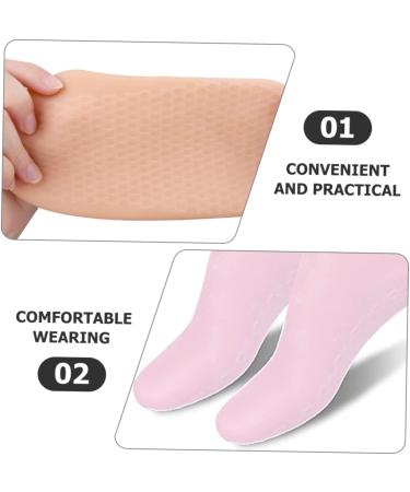 MERRYHAPY 3 Pairs Moisturizing Socks Hydrating Lotion Ladies Socks Feet Lotion Heel Socks Moisturizing Gel Socks Spa Gel Socks Foot Care for Dry Cracked Feet Spa Socks for Women Foot Mask - Buy Online on GoSupps.com