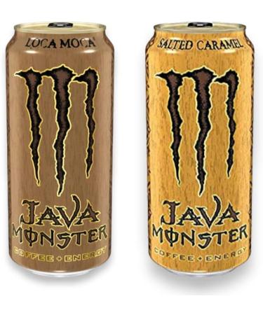  Bier Monster Energy Java Mix - 12 x Loca Moca + 12 x Caramel Salted + Energy 443ml - Buy Online on GoSupps.com
