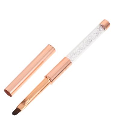 1pc Nail Pen Nail Art Painting Pen Manicure Painting Pen Nail Painting Builder Carving Pen 3d Drawing Pen Uv Gel Brush Detail Brush Plastic Round Mouth