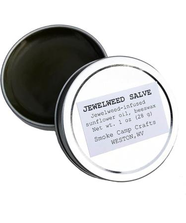 Jewelweed Salve - Poison Ivy Relief - Smoke Camp Crafts - 1 oz - Best for Hunters Hikers & Outdoorsmen - Buy Online on GoSupps.com