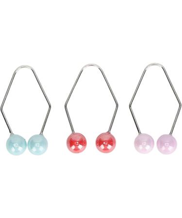 Dimple Maker 3 Pairs Dimple Makers for Cheeks Facial Muscle Training Piercing Frees Painless Alloy Dimple Maker Balls - Buy Online on GoSupps.com