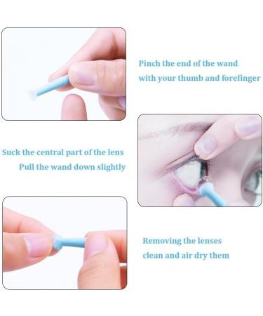 10 Pcs Contact Lens Remover Tools - RGP Scleral Hard Eye Lens Suction Cup Inserters for Easy Use - Buy Online on GoSupps.com
