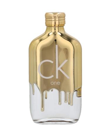Calvin Klein CK One Gold Eau de Toilette Woody Unisex Fragrance With Notes of Bergamot Fig Neroli & Guaiac Wood Luxury Unisex Perfumes Long Lasting Fragrance - Buy Online on GoSupps.com
