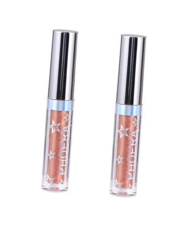 DOITOOL 2pcs Eyeshadow Sparkling Eyeliner Glitter Eyeliner Liquid Eyeliners Women Makeup Eye Shadow Make up