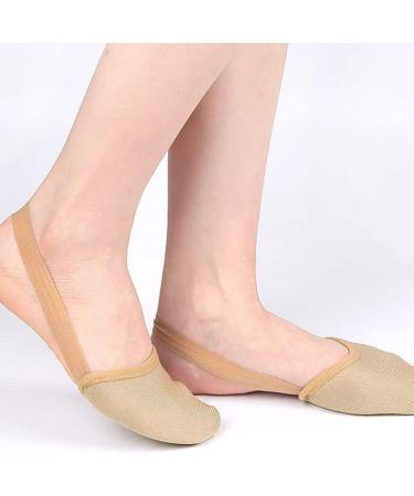 Yoga Toe Protector & Anti-Skid Front Sole Pads - Sweat-Absorbent Half Palm Socks for Ultimate Comfort - Buy Online on GoSupps.com