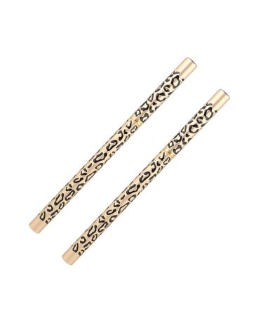 FOMIYES 2pcs Waterproof Eye Liner Pencil Beauty Eyebrow Pencil Eyebrow Powder Miss No Smudge Eyelash Brush 1 count (Pack of 1) Brown