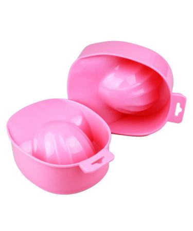 2-Piece Nail Art Soaked Bowl Set | DIY Salon Manicure Spa Tool for Hand Care & Treatment - Buy Online on GoSupps.com