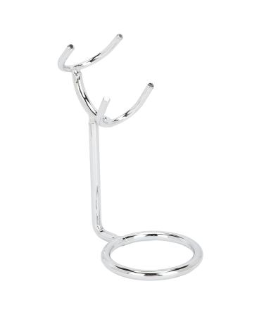 Fyearfly Hair cutting edge holder stainless steel safety brush holder modern rustproof safety brush exhibition stand silver