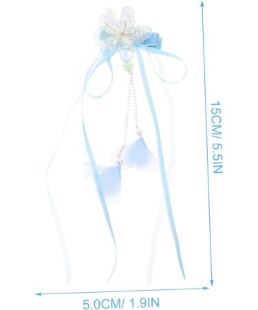 FOMIYES 5 Pairs Tassel Flower Hair Clip Hair Accessories for Kids Blue Hair Accessories Kids Hair Accessories Flower Headpiece Dangle Tassel Hair Clip Hair Clips The Flowers Child Hairpin - Buy Online on GoSupps.com