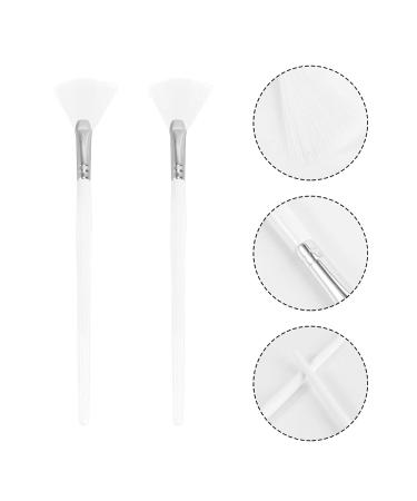 Lurrose 2PCS Premium Facial Mud Applicator Brushes - Professional Fan Shaped Durable Brushes for Travel | International Shipping Available - Buy Online on GoSupps.com