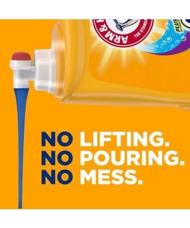 Arm & Hammer Plus OxiClean Odor Blasters Liquid Laundry Detergent - Fresh Burst 128 Loads (166.5 Fl Oz) - Shop Internationally - Buy Online on GoSupps.com