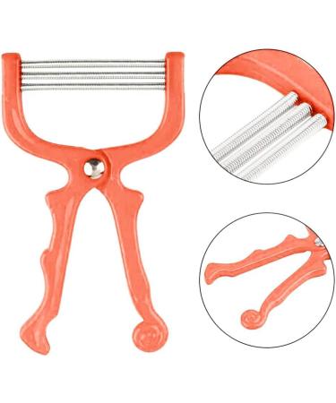 Facial Hair Epilator - Pain-free Hair Removal for Eyebrows and Upper Lip - Handheld and Portable - Coral Pink - Buy Online on GoSupps.com