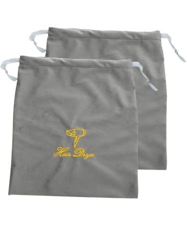 TOVINANNA 8 Pcs Hair Dryer Storage Bag Blow Dryer Travel Hair Dryer Blowdryer Drawstring Bag Fabric Grey 25.00X22.00X0.50CMx4pcs Greyx4pcs - Buy Online on GoSupps.com