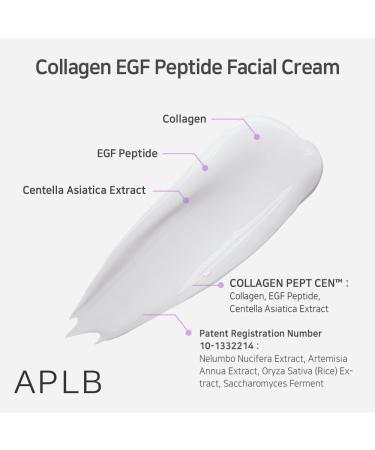 APLB Collagen EGF Peptide Facial Cream | 29.4% Collagen for Deep Hydration & Elasticity | Revitalize Your Skin | Korean Skincare Solution - Buy Online on GoSupps.com